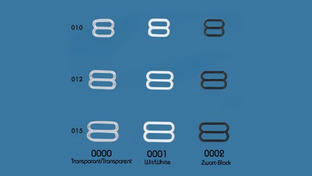 Nylon schuiver met tanden - 100 stuks