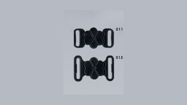 Nylon sluiting 2 delig - 50 stuks