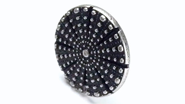 Zamak knoop met achtersteek