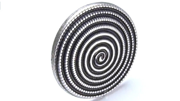 Zamak knoop met achtersteek