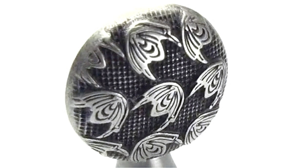 Zamak knoop met achtersteek