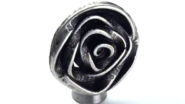 Zamak knoop met achtersteek