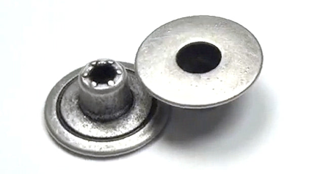 Zamak jeansknoop - 15mm/17mm/20mm/24mm