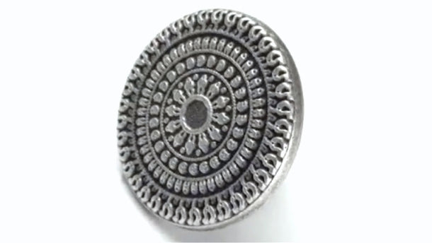 Zamak jeansknoop - 15mm