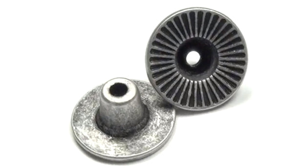 Zamak jeansknoop - 17mm