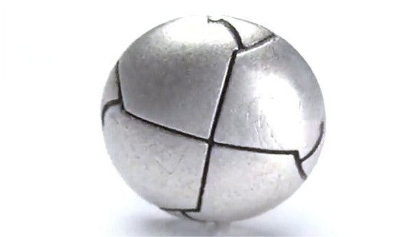 Zamak drukknoop - 18mm/20mm