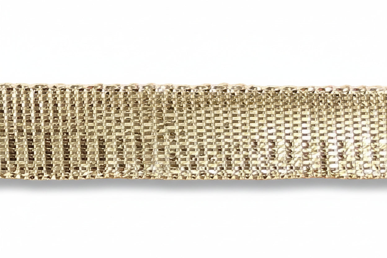 Lurex-Zierband | Gold | 10mm | pro Meter