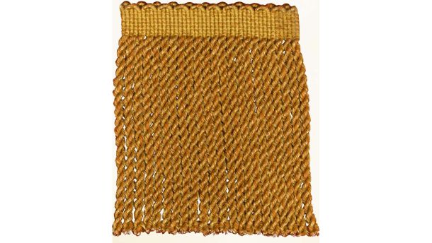 Gouden franjeband 15 centimeter - 15 meter rol