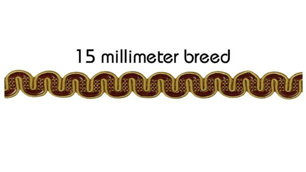 Band golven 15mm - 25 meter rol