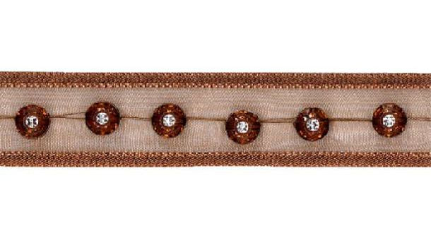 Sierband met kraaltjes 20mm - 10 meter rol