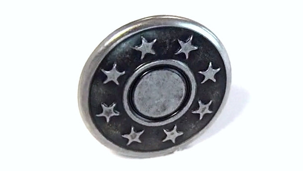 Brass jeansknoop - 14mm/17mm