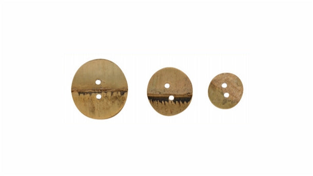 Bamboo knoop - 15mm/20mm/26mm - 48 stuks