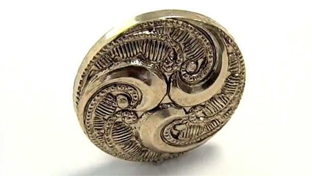 Nylon knoop met achtersteek - 15mm/23mm