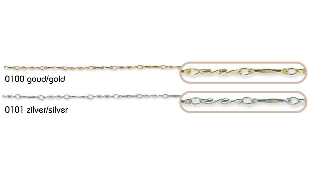 Messing ketting 2mm - 20 meter