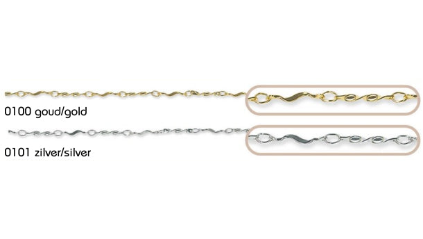 Messing ketting 2mm - 20 meter