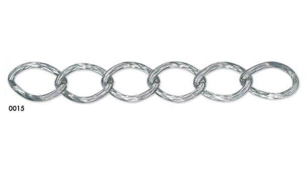 Aluminium ketting 22mm - 10 meter rol
