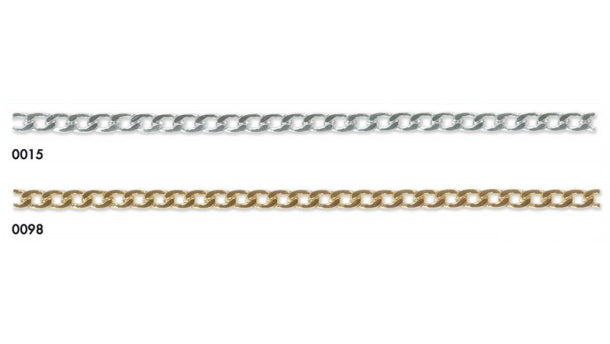 Aluminium ketting 5mm - 25 meter rol
