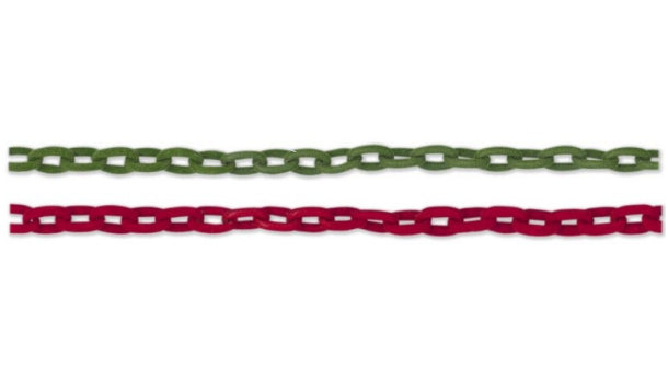 Aluminium gespoten ketting 5mm - 20 meter rol