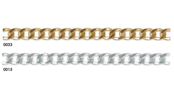 Aluminium ketting 6mm - 25 meter rol