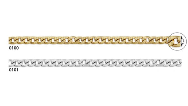 Aluminium ketting 7 mm - 15 meter
