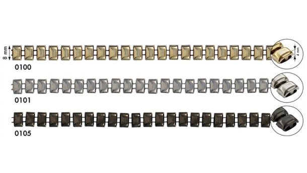 IJzeren ketting 8mm - 10 meter rol