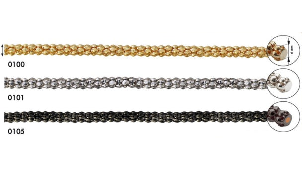 IJzeren ketting 6mm - 10 meter rol