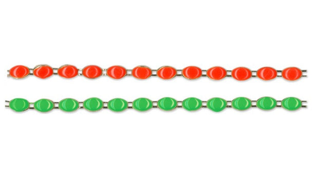 IJzeren ketting met emaille 8mm - 5 meter rol