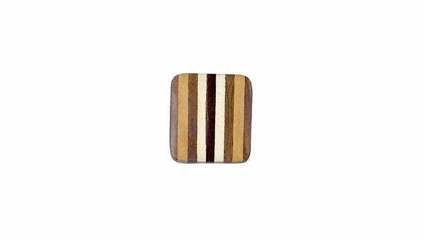 Houten knoop - 25mm - 20 stuks