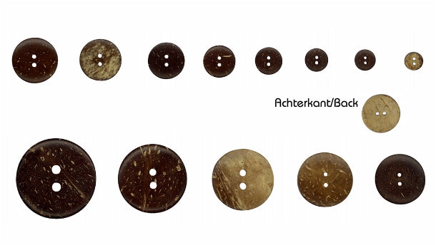 Kokosknoop - verschillende maten