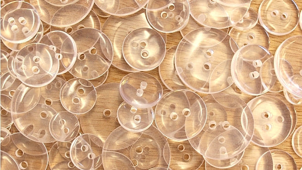 Transparante 2 gaats nylonknoop - Verschillende maten