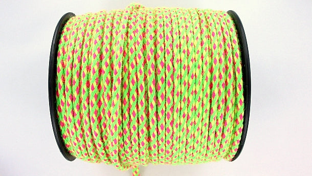 Katoen koord multicolor -6mm