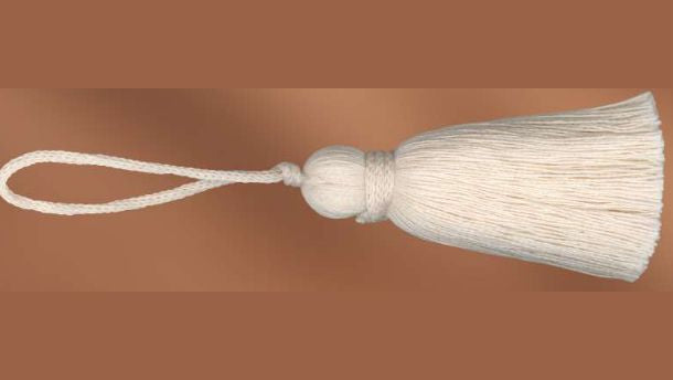 Kwast van katoen 7cm - 12 stuks