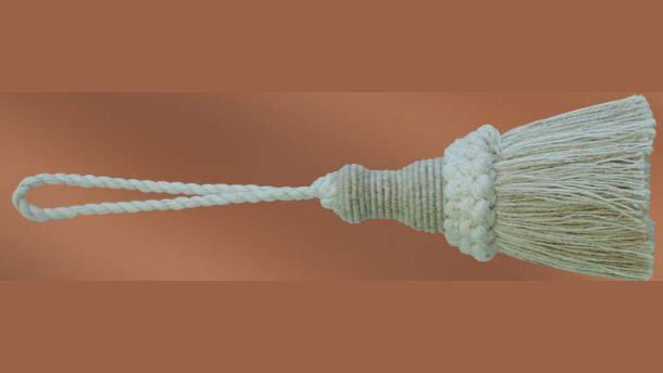 Kwast van katoen 8cm - 6 stuks