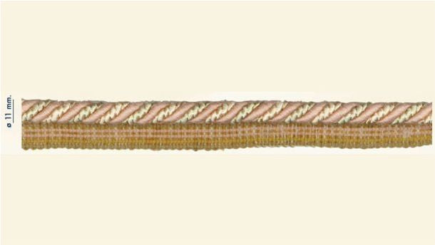 Koord met band - 11mm - 25 meter rol