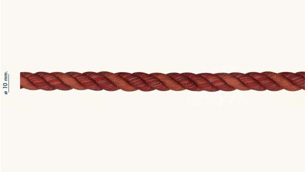 Gedraaid koord - 10mm - 25 meter rol