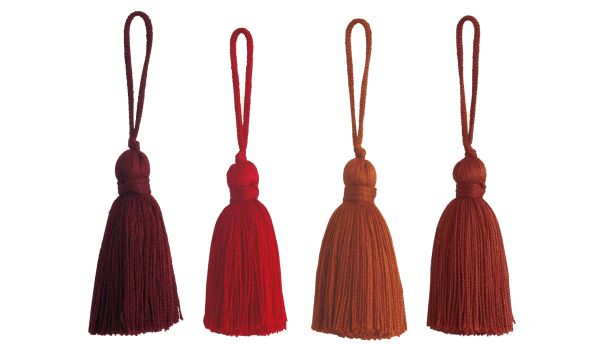 Kwast met lus 8cm - 6 stuks