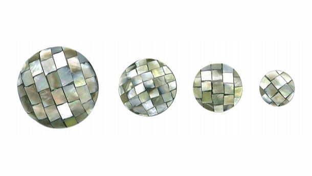 Schelpknoop - 15mm/20mm/26mm/34mm - 12 stuks