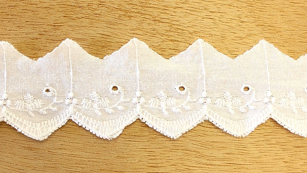 Katoen broderie - 35mm