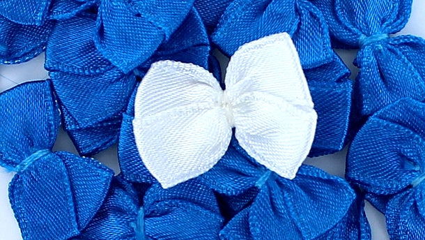 Verfbaar nylon strikje - 25mm