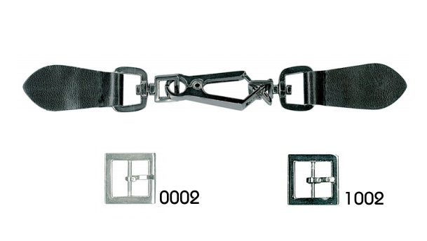 Imitatie leren sluiting - 10 stuks