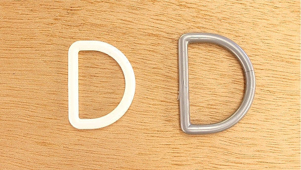 Nylon d ring - Verschillende maten