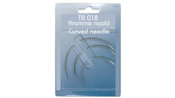 Kromme naald - 36 stuks
