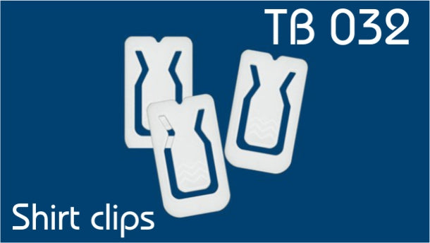 Shirt clips 20x34mm - 500 stuks