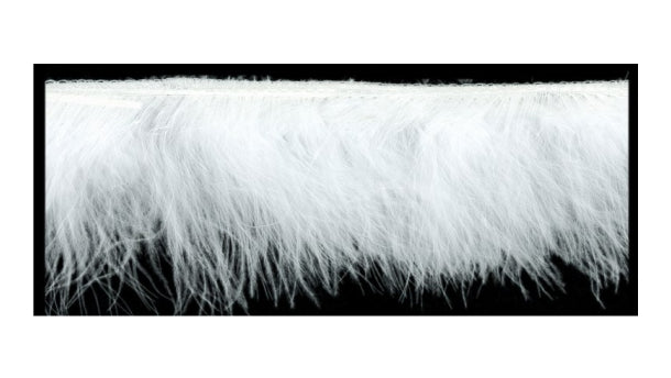 Maraboe veren franje 55mm - 10 meter rol