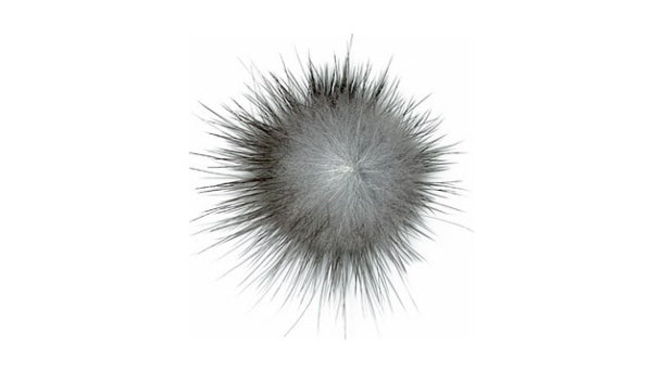 Pompon van nerts 32mm - 20 stuks