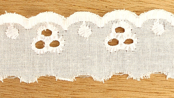 Katoen broderie - 25mm