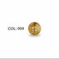 Knoop polyester  4 gaats verpakt per 100 stuks
