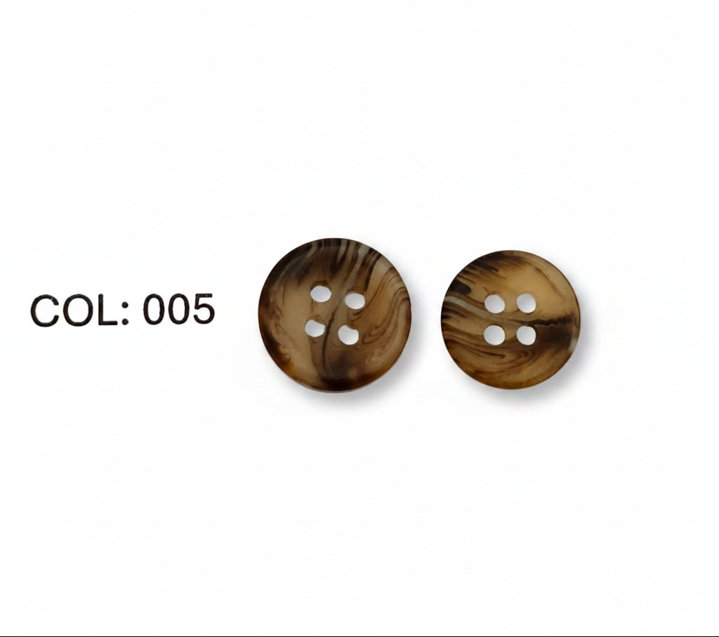 Knoop polyester  4 gaats verpakt per 100 stuks