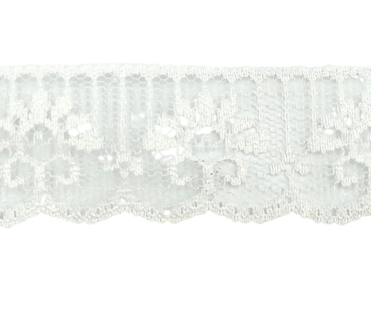 Nylon kant - 25mm wit