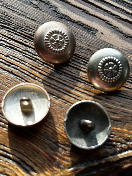 Zamak knoop met achtersteek 20mm